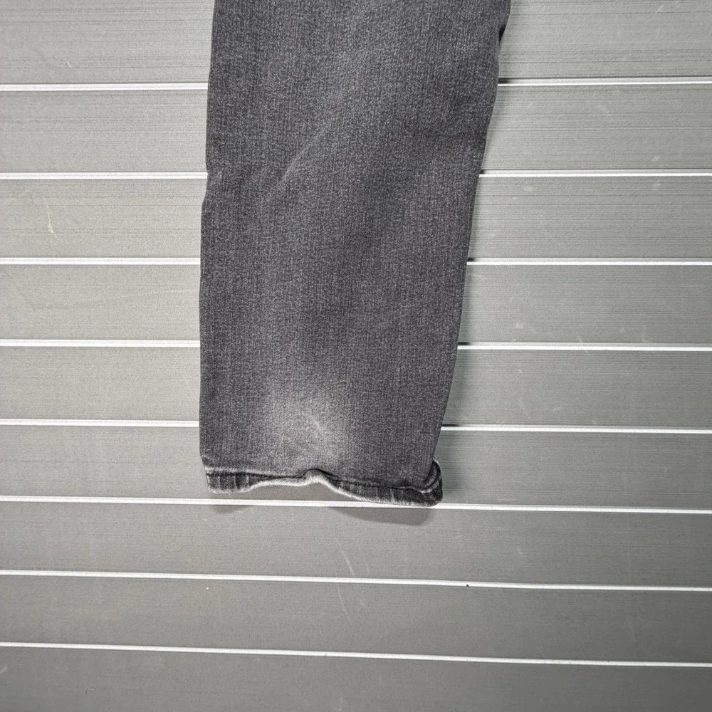 Levis 511 Slim Fit Jeans Mens 38x32 Faded Black WaterLess Denim 04511-3096